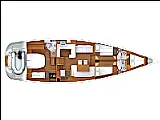 Jeanneau 57 - Layout